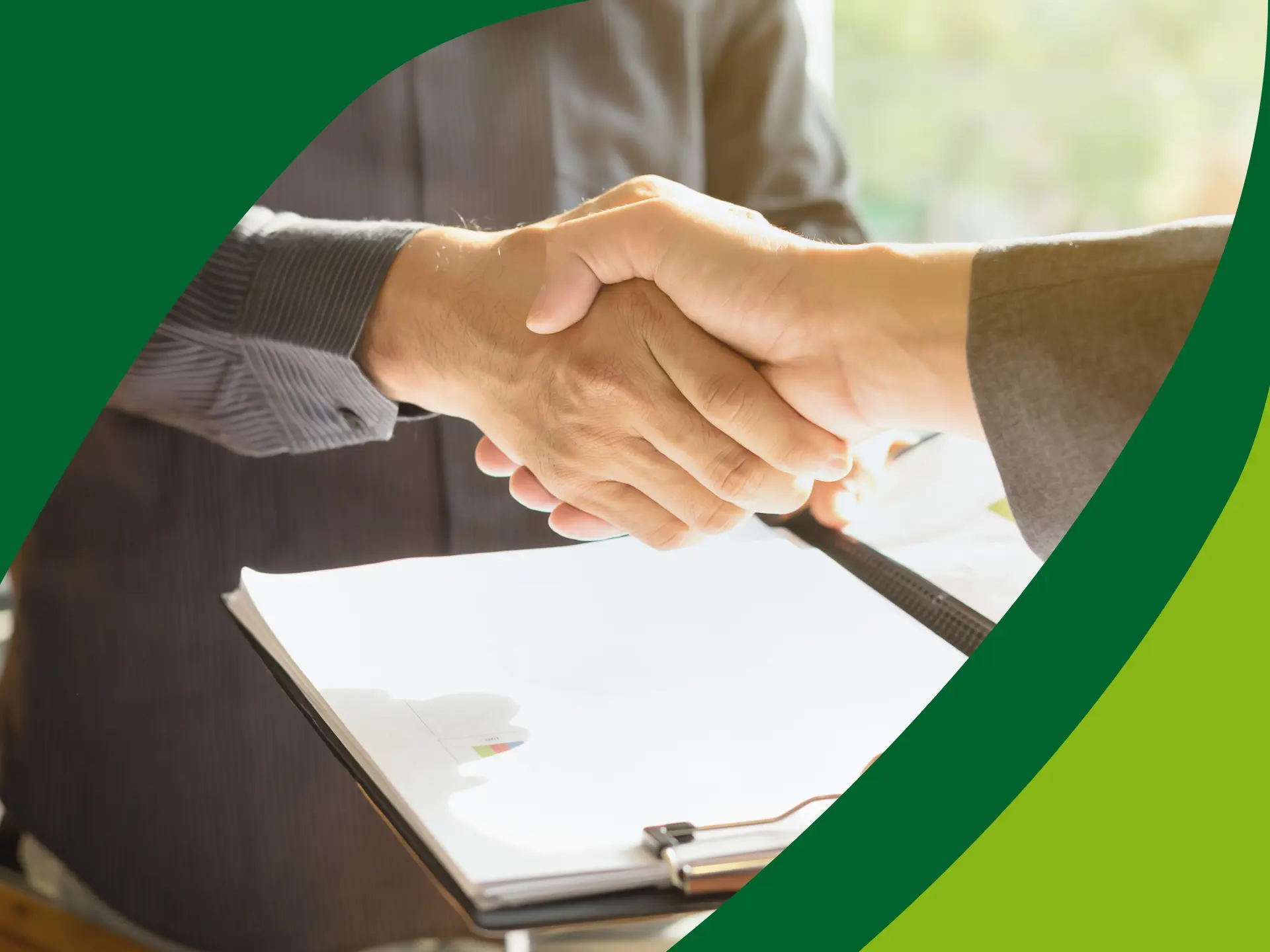 elaftale - håndtryk